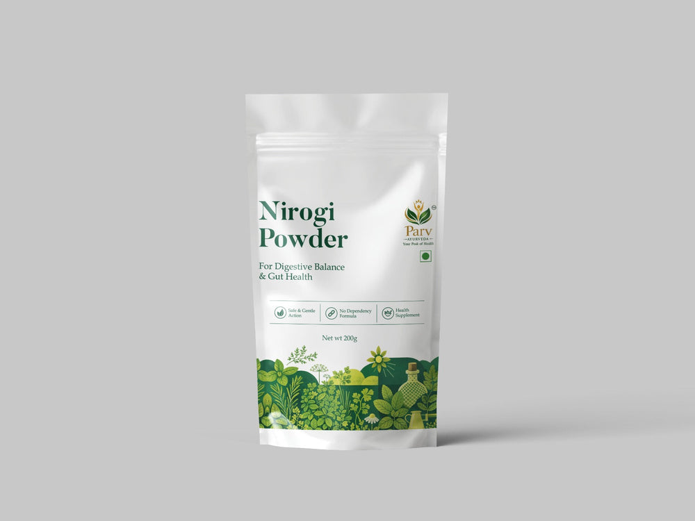 Nirogi Powder – Natural Ayurvedic Solution for Gas, Acidity & Digestive Problems