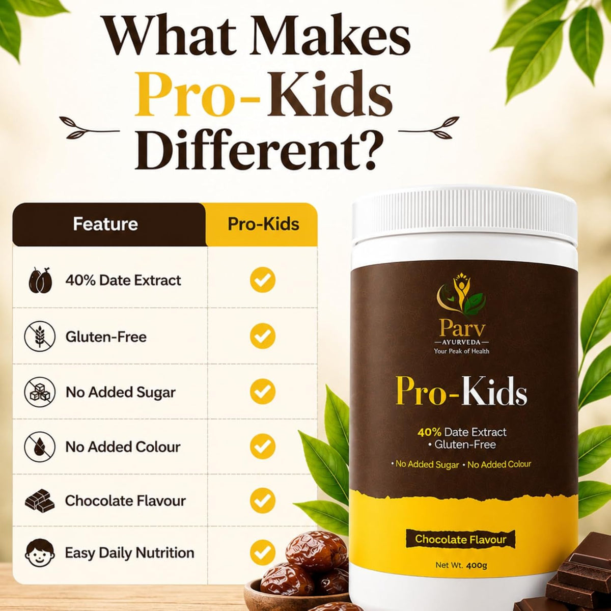 Pro-Kids Chocolate Nutrition Powder