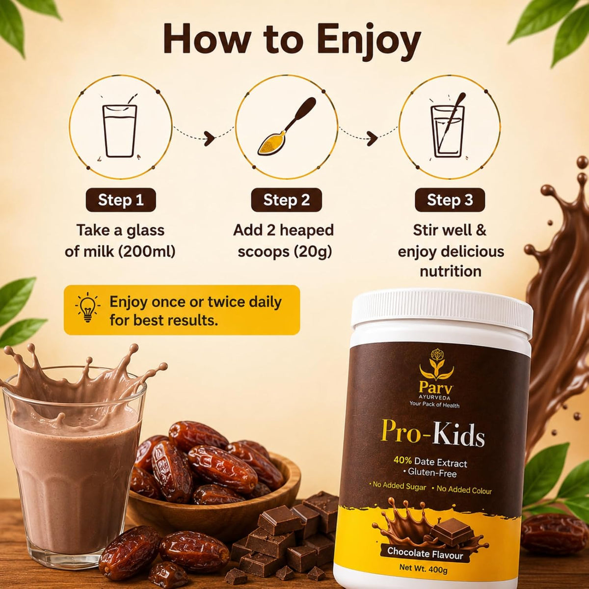 Pro-Kids Chocolate Nutrition Powder